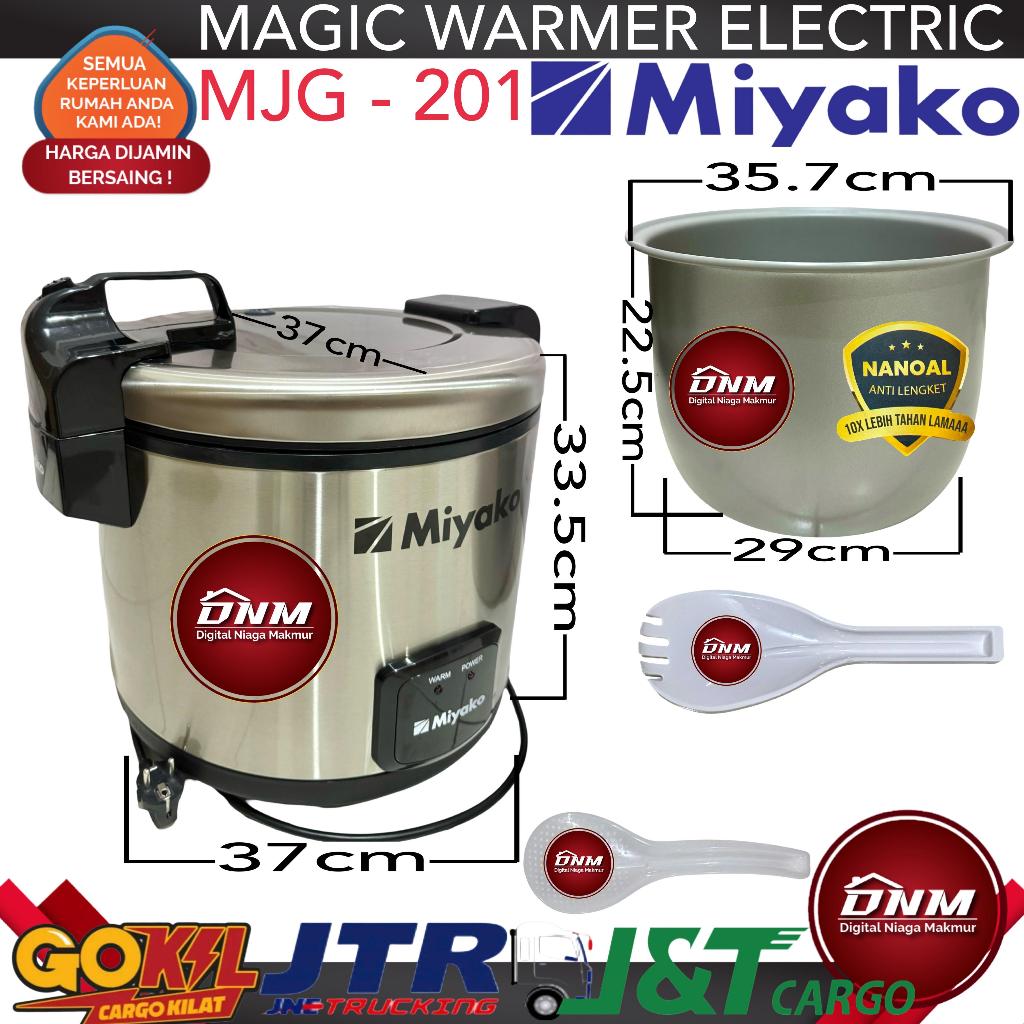 Magic Jar Miyako MJG-201/Miyako MJG-201 Penghangat Nasi 20 L