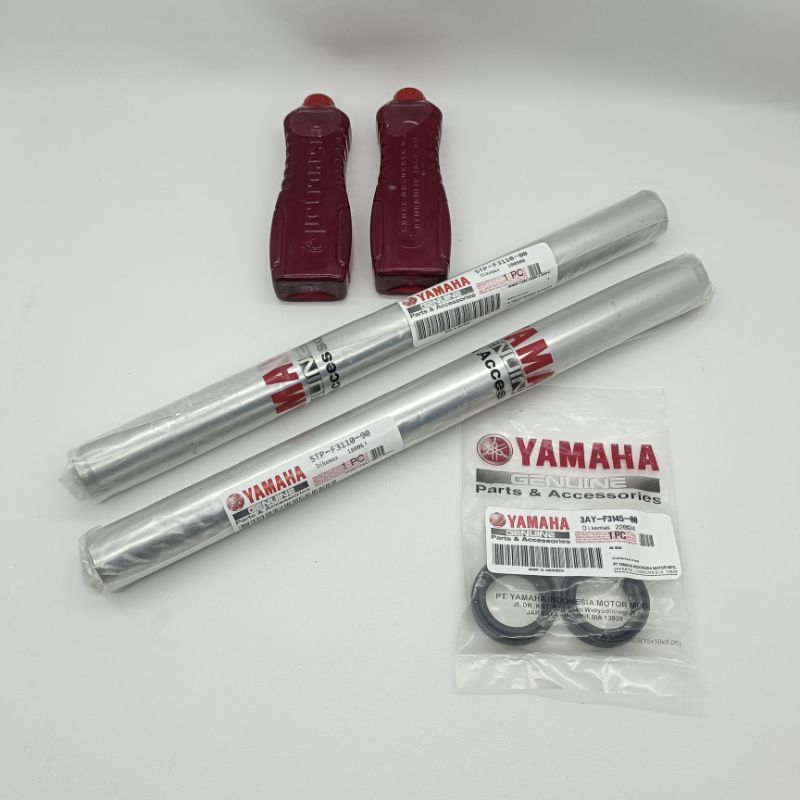Paket As Shock + Seal + Oil Depan Yamaha - Jupiter Z / Jupiter Z Burhan / Jupiter Z1 / Vega R / Fizr
