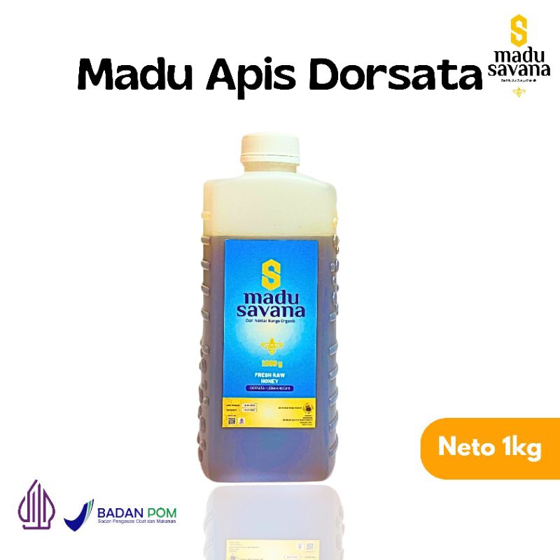 

SAVANA Madu Hutan Liar Dorsata 1 Kg