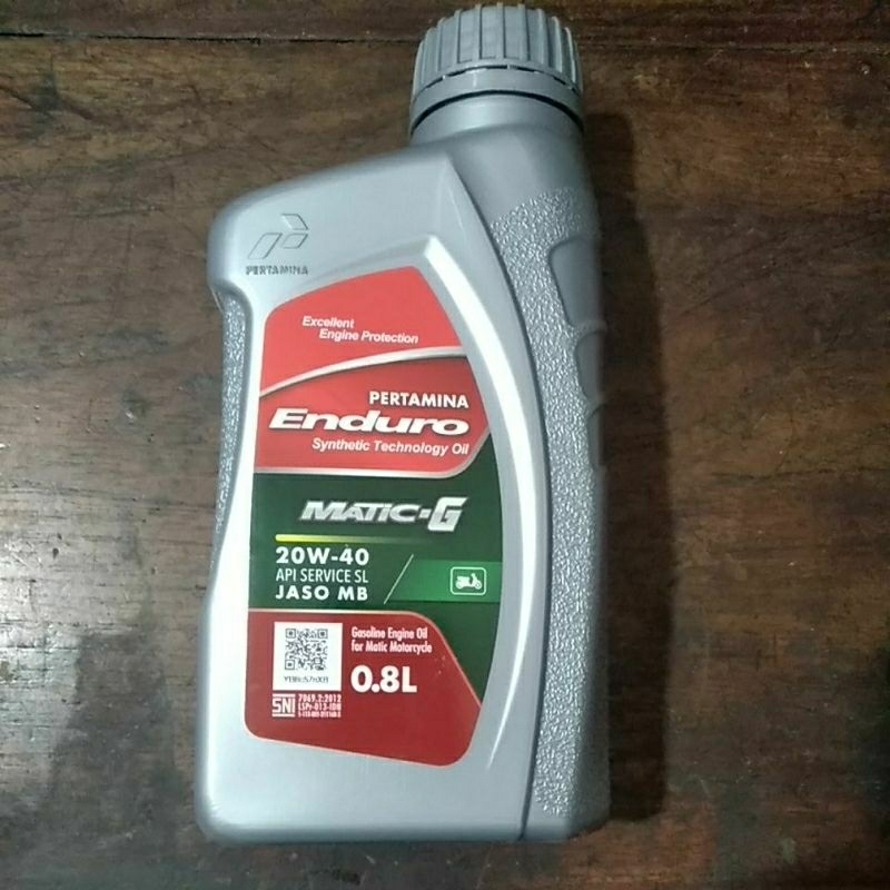 oli Enduro Matic -G pertamina 800ml ori