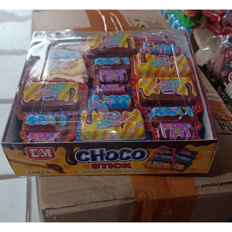 

Choco Stick Happy Birthday 1 Pack isi 30 Pcs