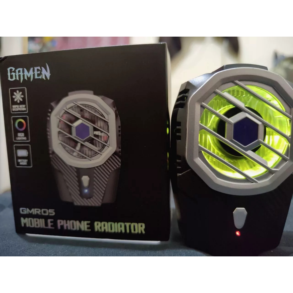 GMR05 Kipas Pendingin Hp Tanpa Kabel GAMEN Cooler Hp Gaming Wireless Fan Radiator Android Iphone