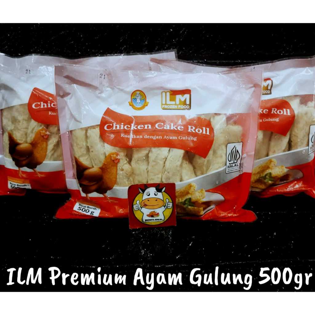 

ILM PREMIUM AYAM GULUNG/CHICKEN CAKE ROLL 500GR-FROZEN FOOD