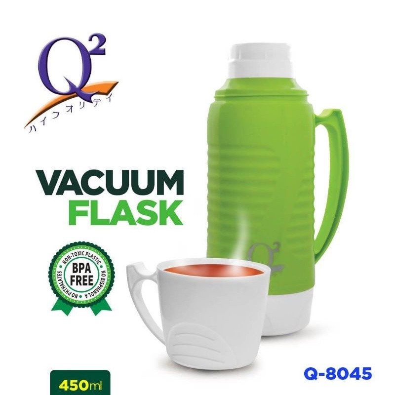 Termos Air Panas dan Dingin Q2 8045 450ml / Q2 Termos Air Panas 450 ML 8045