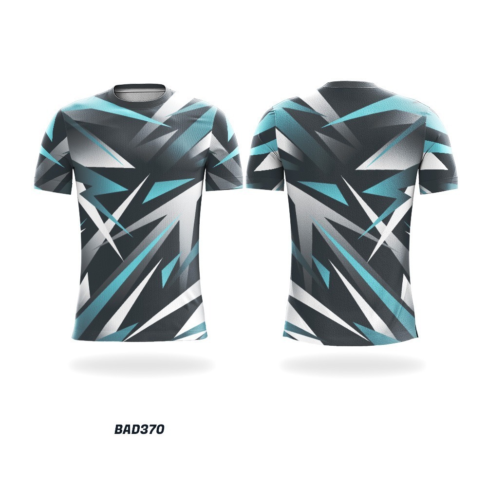 Kaos Baju Jersey Olahraga Sepeda Gowes MTB Custom Lengan Pendek Dryfit BAD370 KaosBos