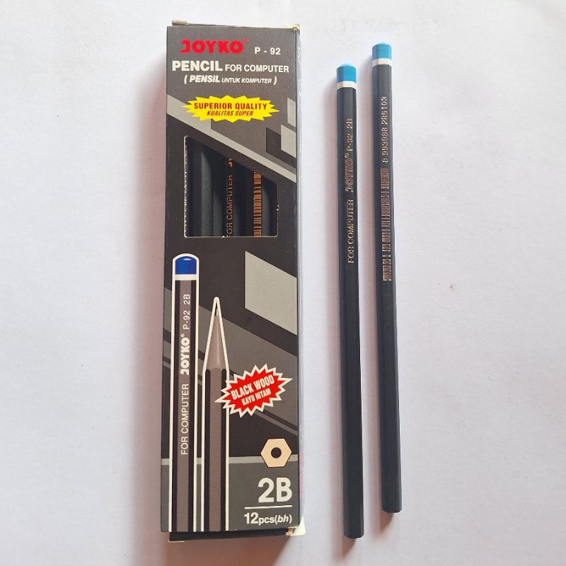 

Pensil Joyko 2B P-92 / Joyko P-92 / 1 Pak (12 Pcs)