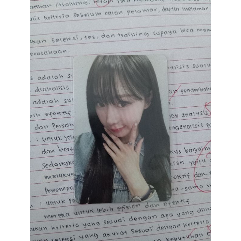 PC GISELLE AESPA POB VCE KPOPMERCH ALBUM DRAMA OFFICIALL READY