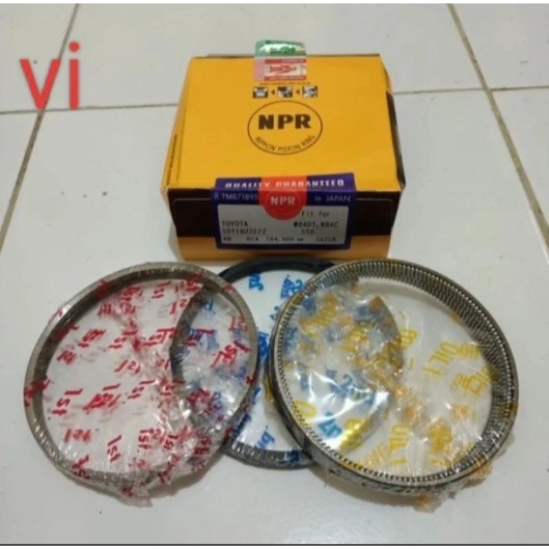 RING SEHER RING PISTON NPR JEPANG HINO DUTRO 130HT 125HT 110HT