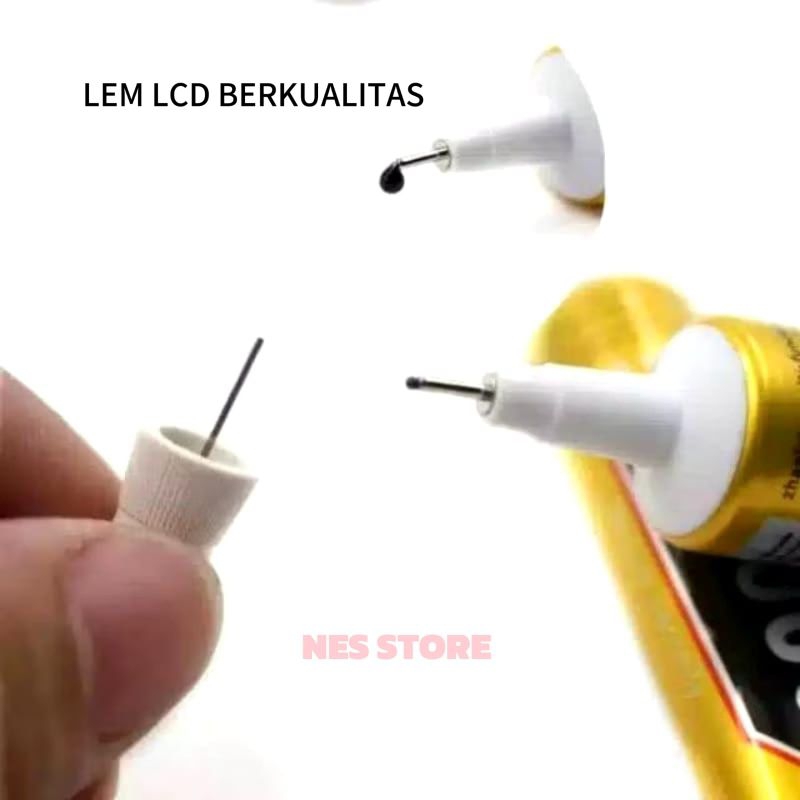

Lem Lcd-Touhsreen serbaguna 15ml. B7000/T7000 Hitam dan bening