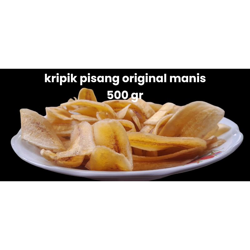 

kripik pisang 500 gr