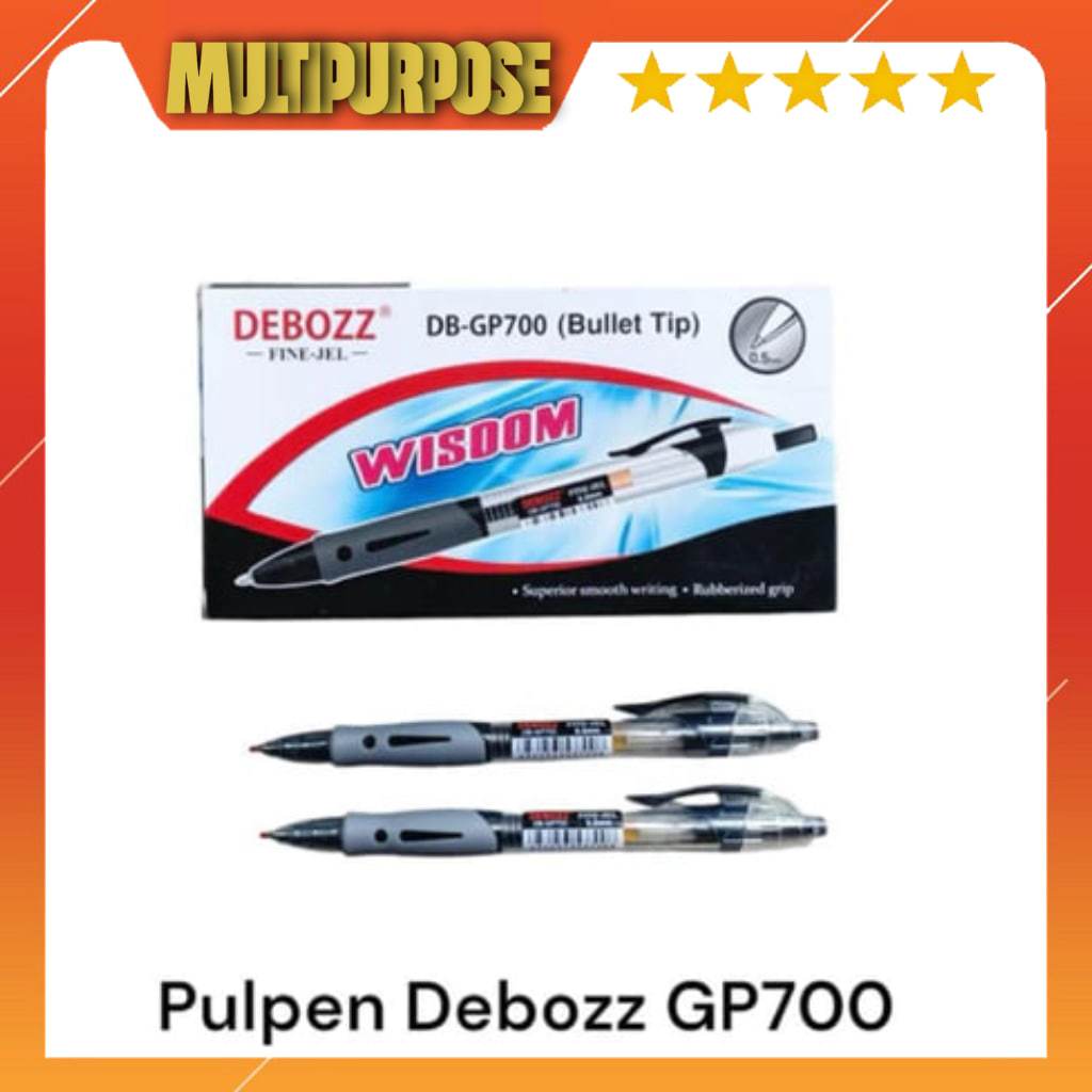 

1Pcs Pulpen Cetek Debozz 0,5mm Ballpoint Gel GP-700