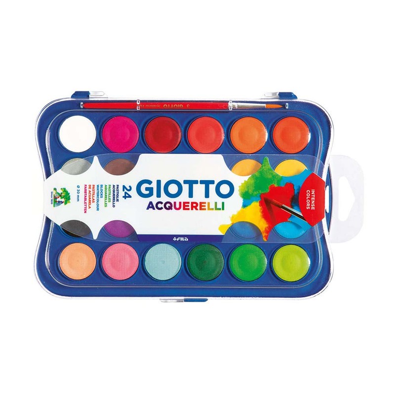 

GIOTTO WATERCOLOR BLOCKS 30MM 24 COLS