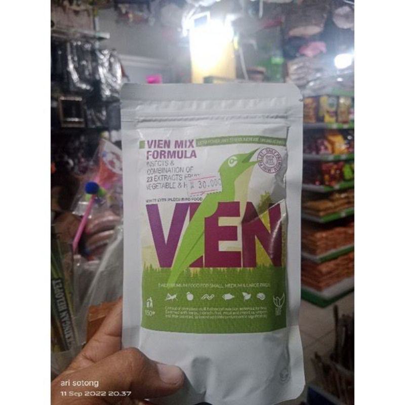 VOER VIEN PAKAN PLECI PROTEIN TINGGI VIEN MIX FORMULA