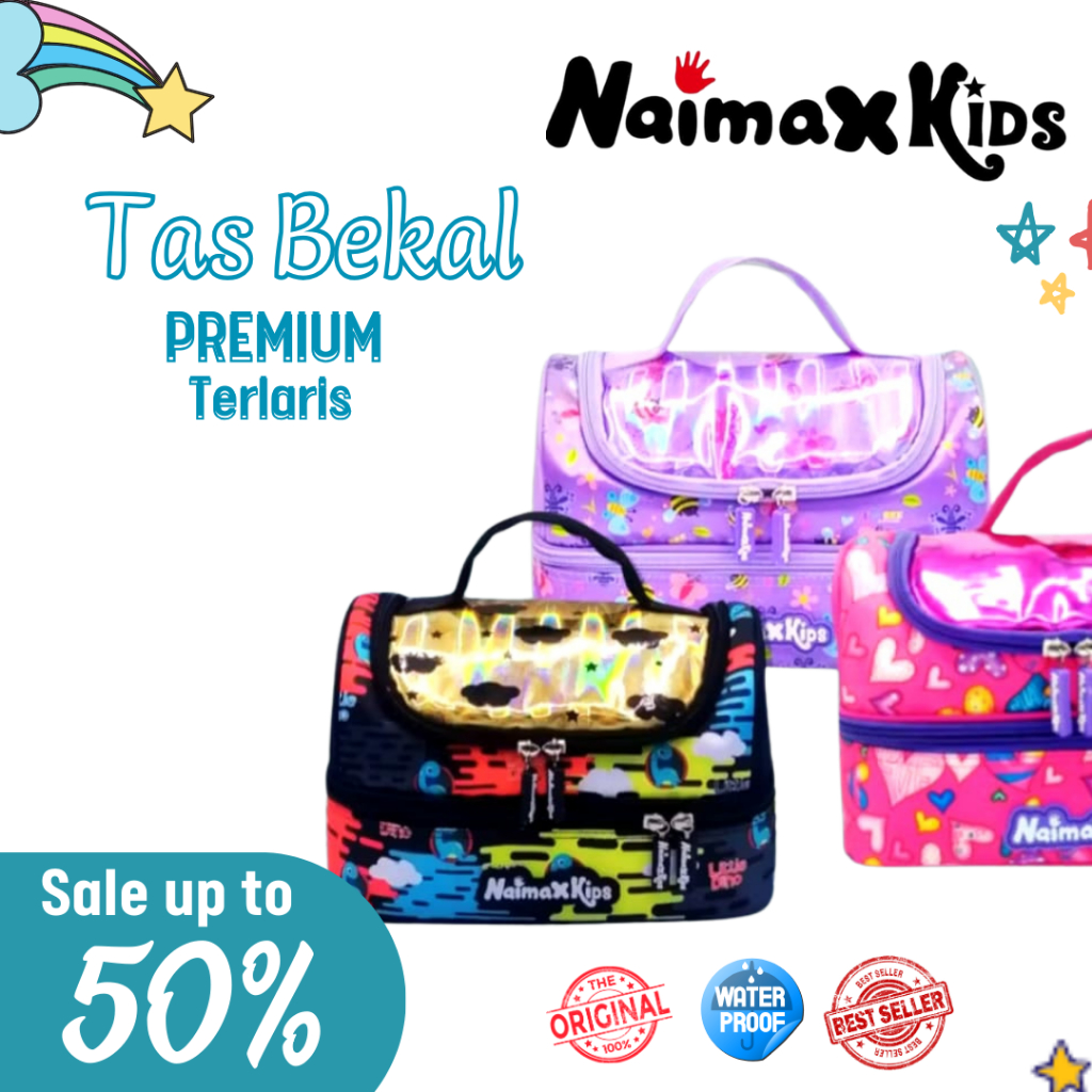 Tas Bekal Naimax Kids | Lunch Box Naimax Kids