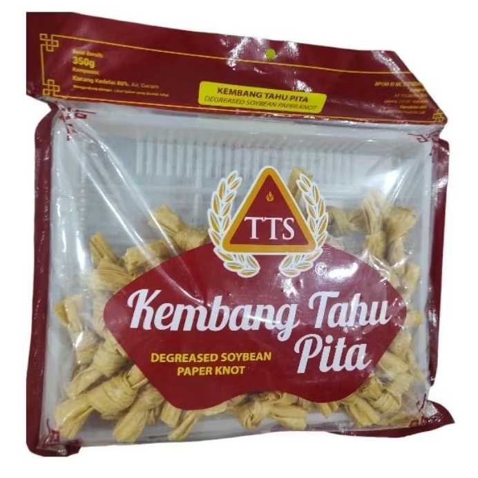 

TTS kembang tahu bentuk pita 350gr