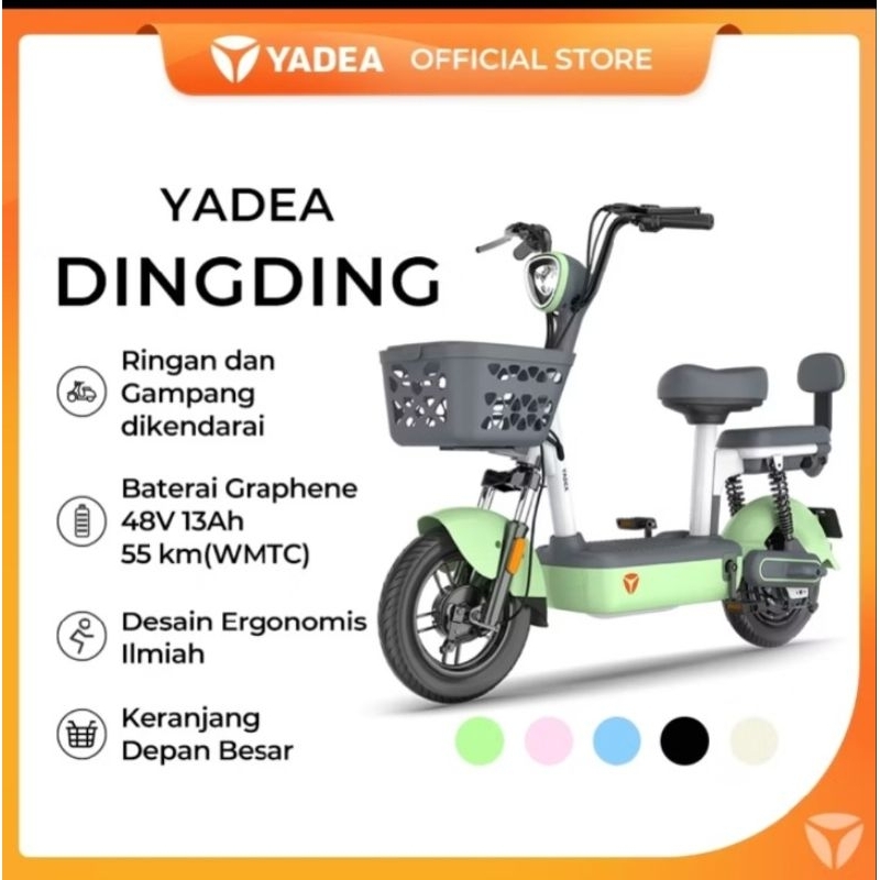 SEPEDA LISTRIK YADEA DINGDING