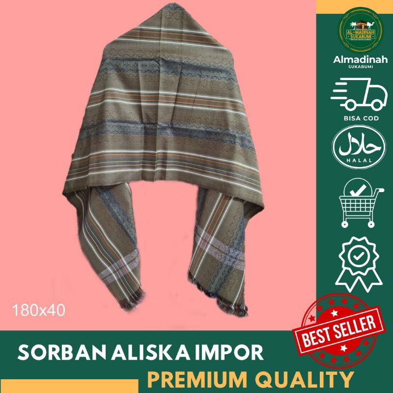Sorban Pasmina impor bahan tebal kualitas 100%ori murah bagus