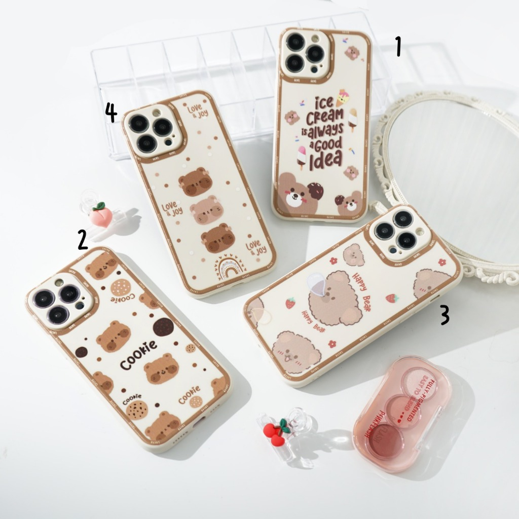 [UV15] Softcase Cute Bear For Redmi 14C - Casing Redmi 14C - Silikon Redmi 14C - Casing Redmi 14C
