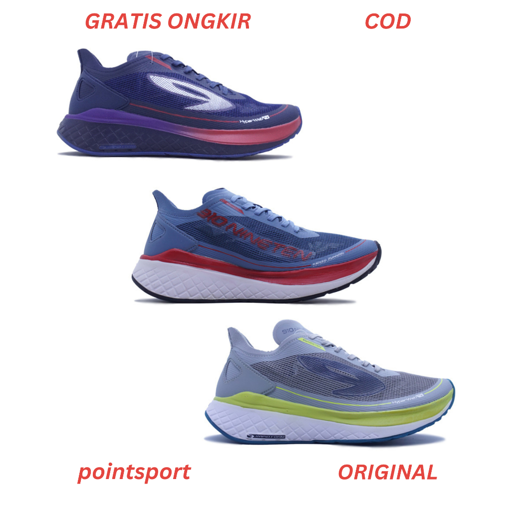 Sepatu Running 910 NINETEN KENZO RUN ORIGINAL