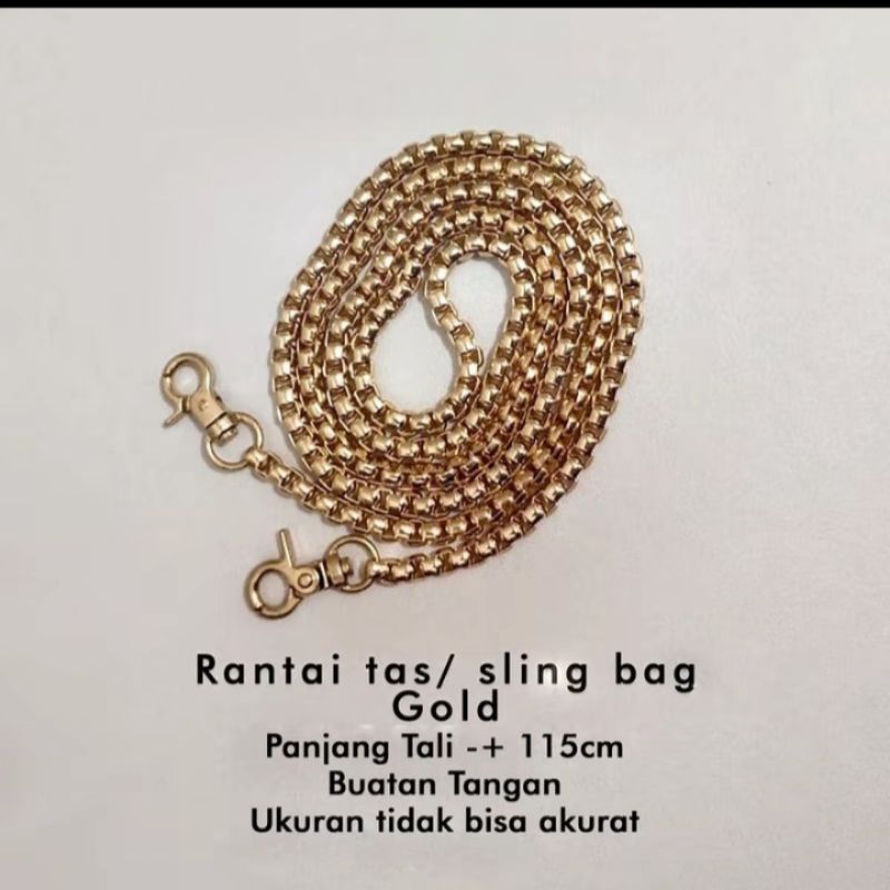 rantai ulir besi tebal import terlaris dan termurah/tali tas wanita rantai/asesoris tas wanita