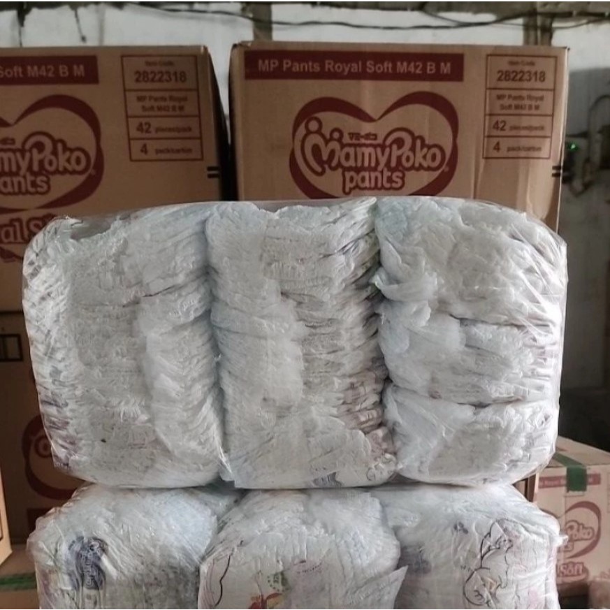 OBRAL Pampers Curah Mamypoko xtra kering Repack / popok bayi baru lahir NB isi 50pc dan 100pc