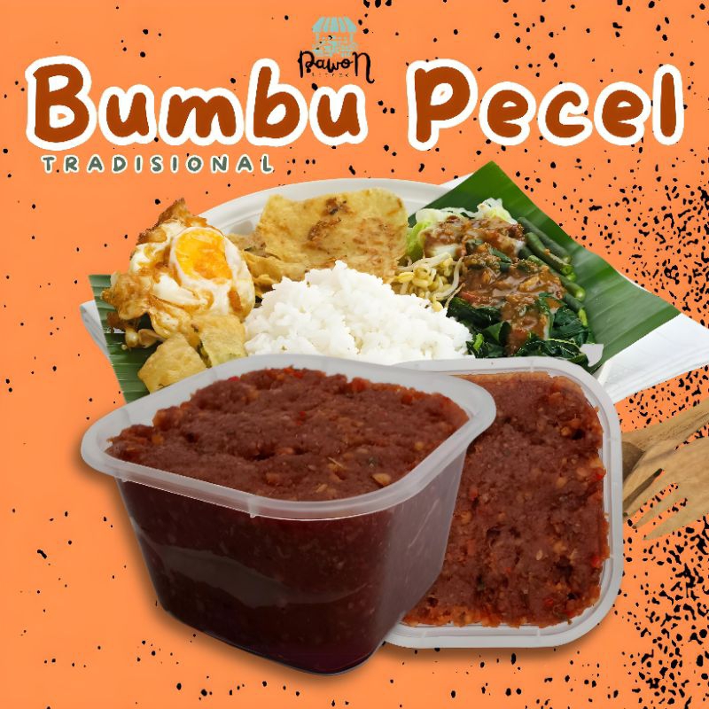 PECEL/SAMBAL PECEL 1kg, BUMBU PECEL TRADISIONAL