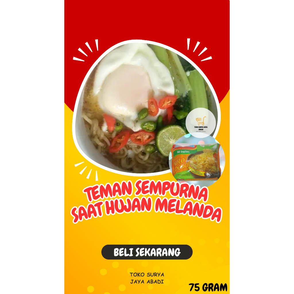 

Grosir Mie Indomie Varian Kuah Mi Instan Rasa Soto Spesial Kuliner Indofood Instant Murah Special