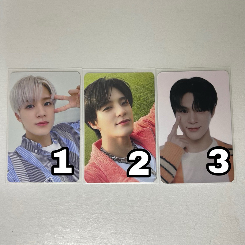 official photocard Jeno NCT Dream POB ISTJ hello future nct home