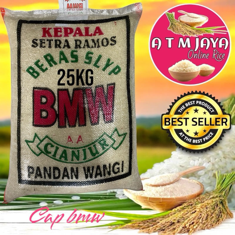 

Beras cap bmw cianjur 5kg 10kg 20kg 25kg termurah