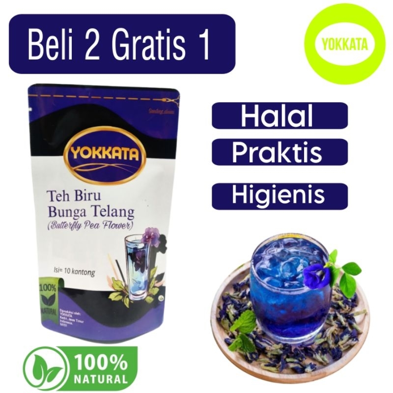 

TEH BIRU BUNGA TELAANG PREMIUM QUALITY ISI 10pcs