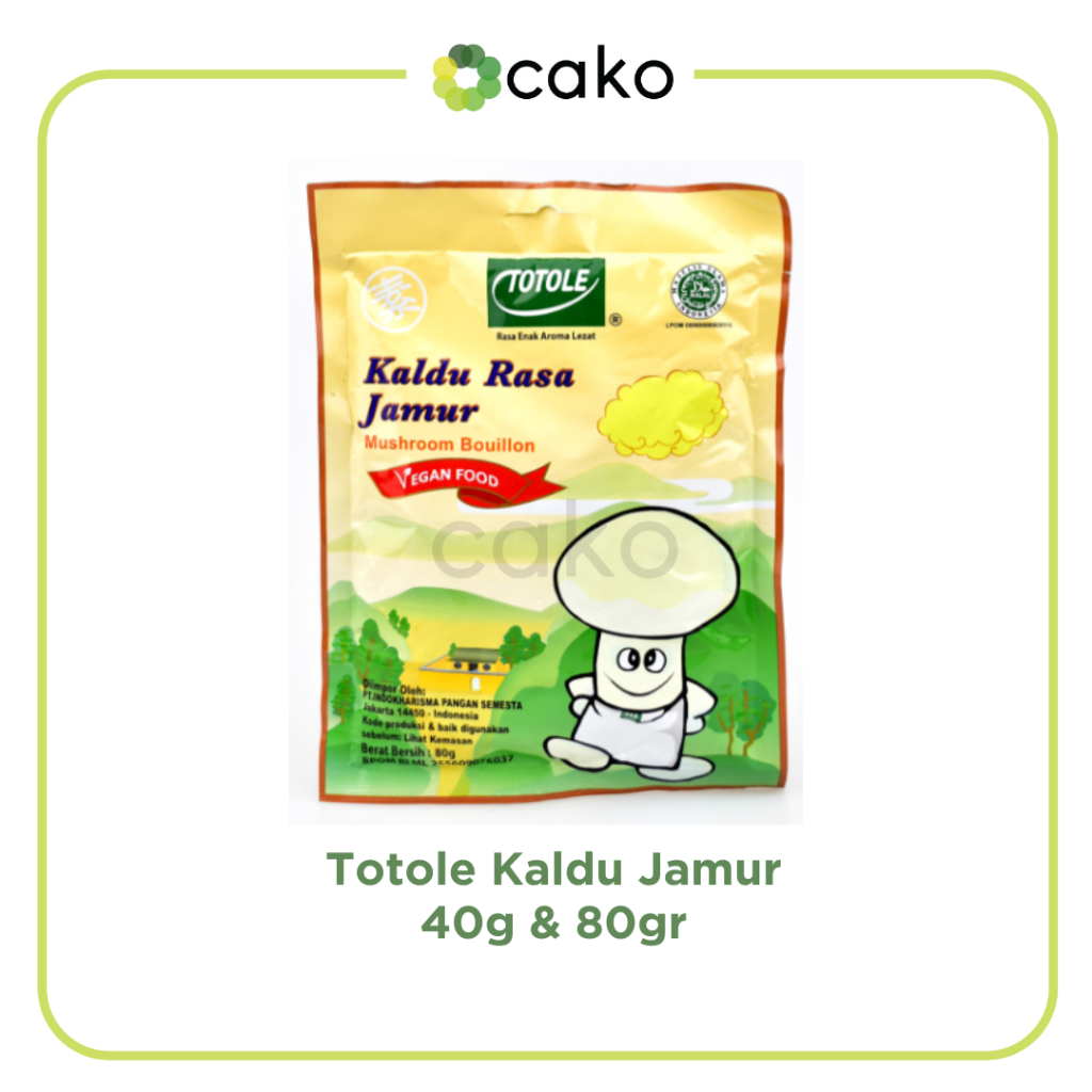 

Totole Kaldu Jamur 40gr & 80gr