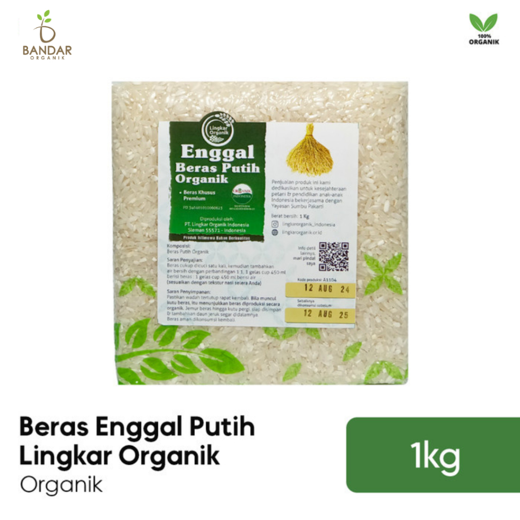 

Beras Enggal 1kg - Lingkar organik