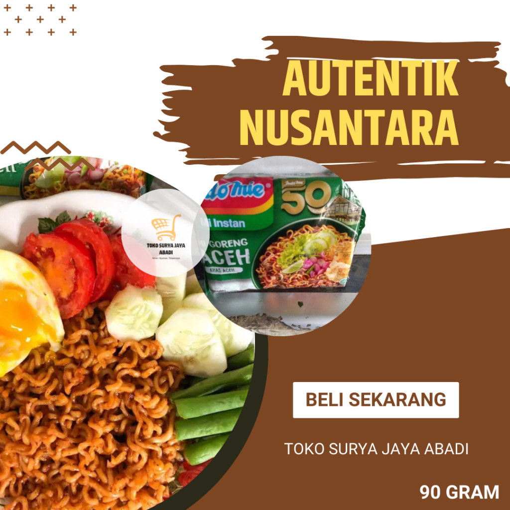 

Mi Instan Indofood Indomie Varian Rasa Mie Aceh Spesial Pedas 90 Gram Termurah [ Instant Noodle ]