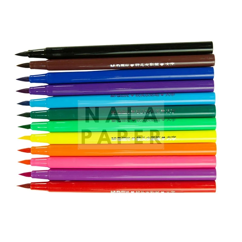 

ACP901CC M&G Soft Brush Water Color Pen Washable Set 12 Colors