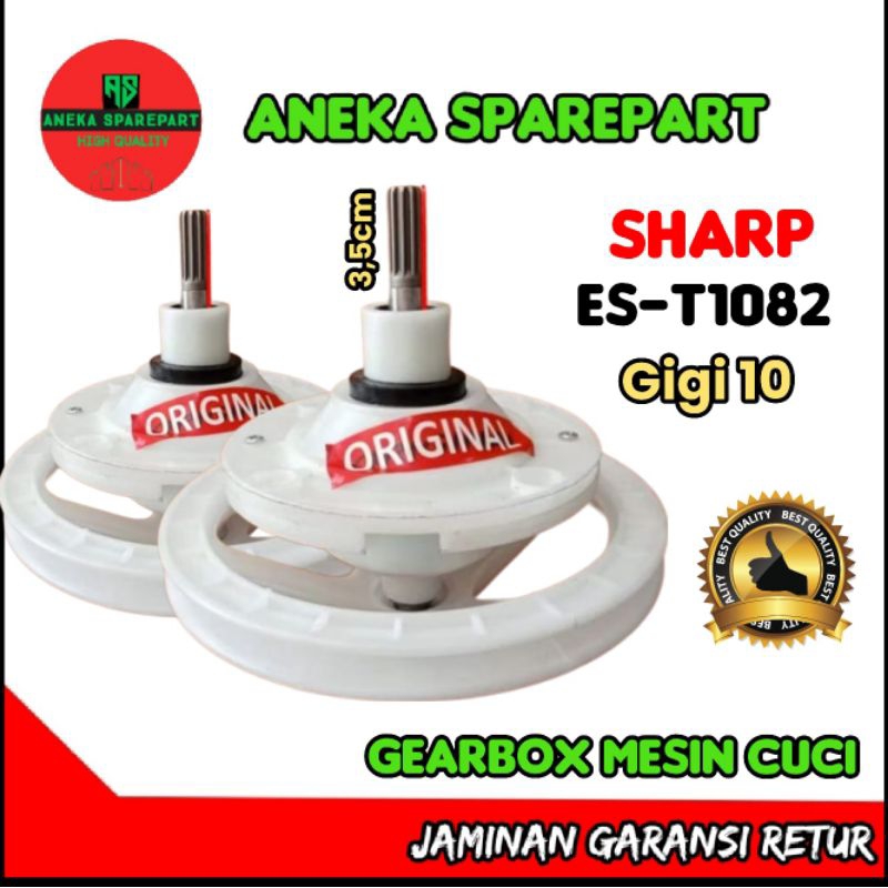 girbox mesin cuci ,gear box sharp ES-T1082