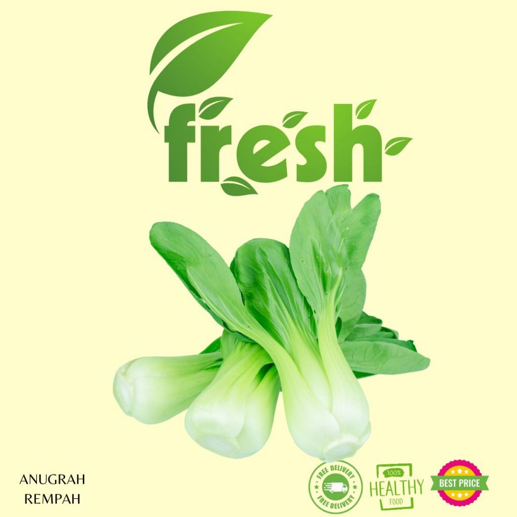 

Sayur Pakchoi 250 gram - 500 gram Anugrah Rempah