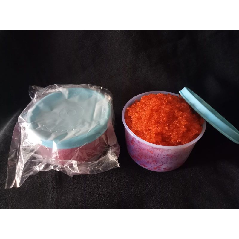 

Tobiko /telur ikan terbang orange / halal ( 90 gram )
