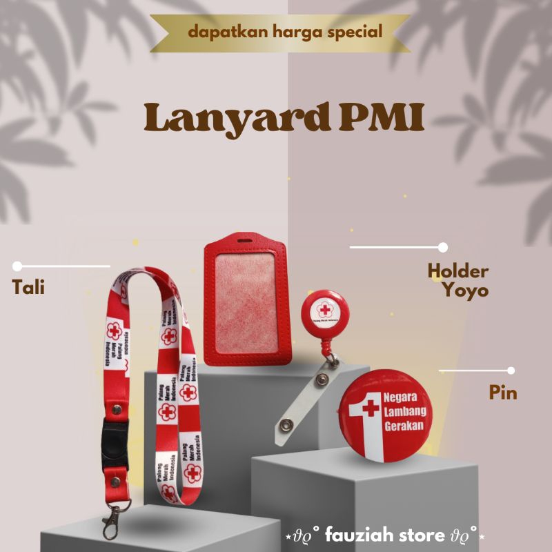 

READY!Tali/ Lanyard PMI (Palang Merah Indonesia) Merah Putih Termurah Se Indonesia Stok Melimpah