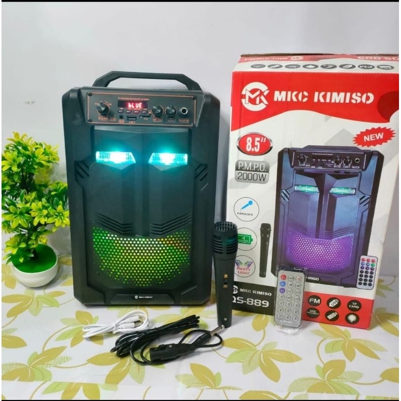 SPEAKER BLUETOOTH WIRELEST MKC KIMISO QS-889