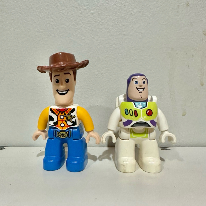 Figur Lego Duplo Toy Story - Woody Buzz Lightyear - Original - Preloved