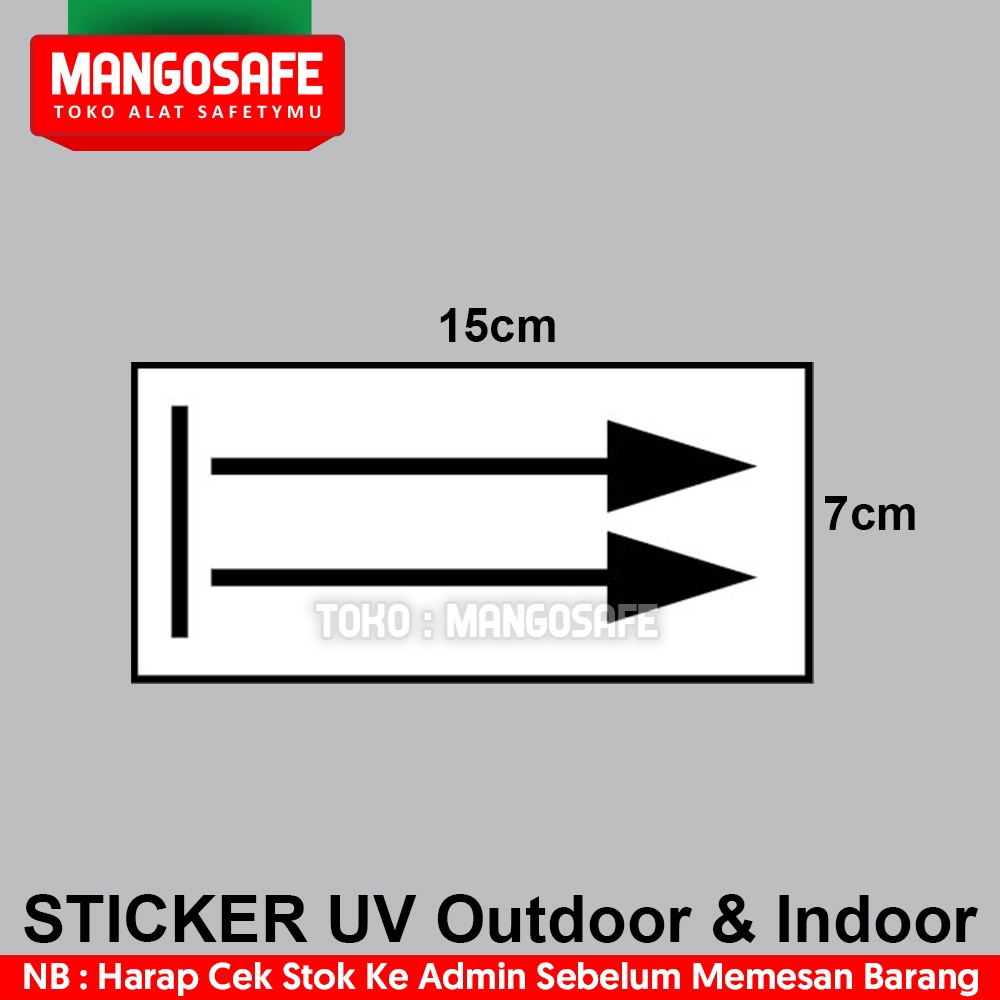 

Stiker Label Tutup Limbah 15 x 7 cm / Sticker UV Indoor Outdoor Tahan Panas Air Minyak / Tanda Rambu Safety K3 Peringatan Warning Sign Label