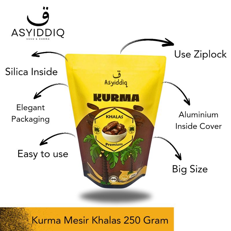 

Kurma Madu Mesir, kurma mesir, kurma Khalas , kurma travelling , Premium / Ekonomis 250 Gr , 500 Gr, 1000 Gr