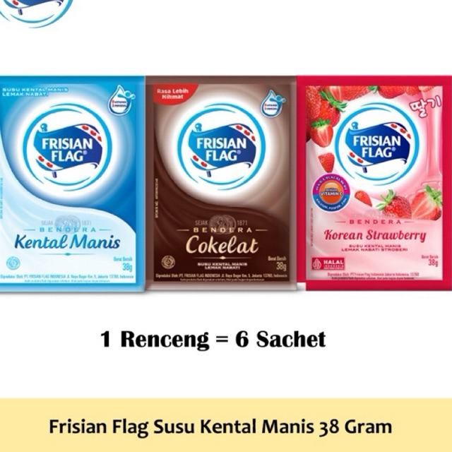 

Skm Frisian Flag Sachet 38gr