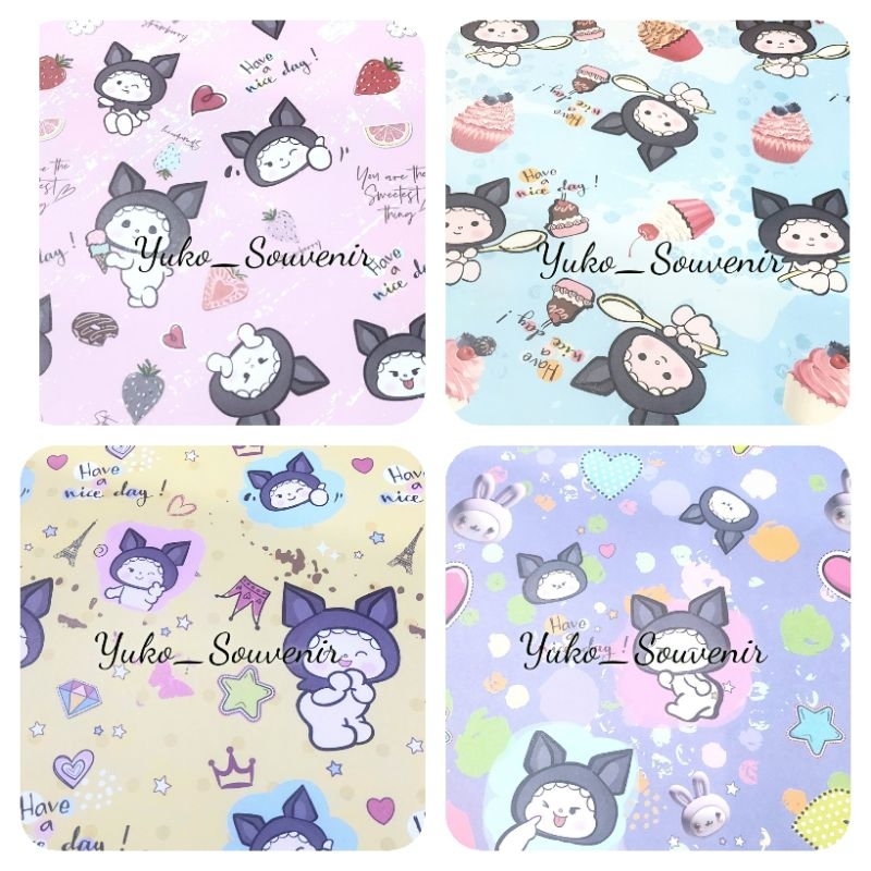

Kertas kado kiky Gambar Anak Kecil Topi Kuromi Kertas Kado Anak Pakai Topi Kuromi Doff Tebal