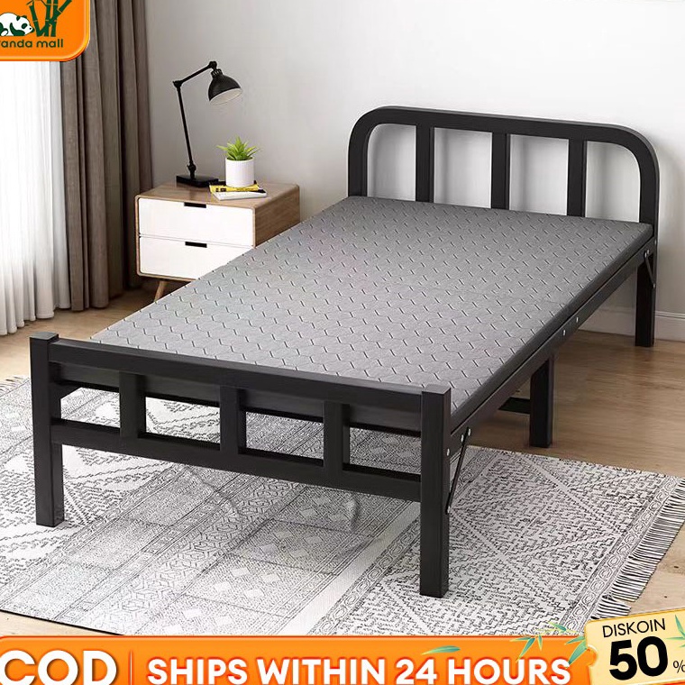 Harga Murah Tempat Tidur Lipat Portable Ranjang Kasur Sofa Kasur Lipat Besi Tidur Lipat Yang Diperte