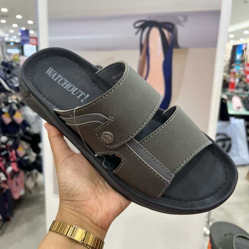 Sandal Selop Pria - Watchout Shoes | Sandal Slide Watchout | Sandal Selop Watchout