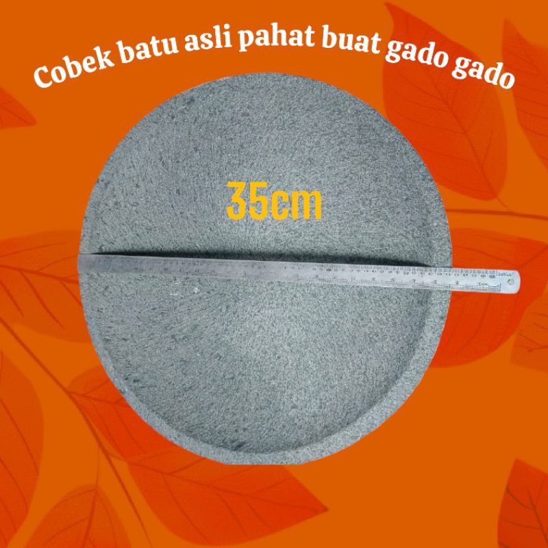 cobek pahat batu asli+munthu