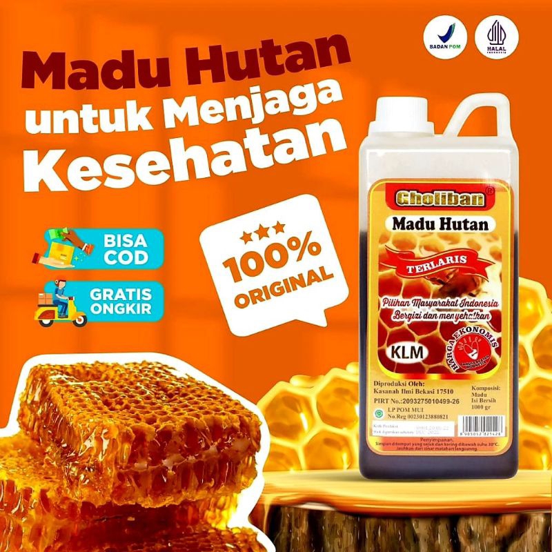 

Madu Gholiban Madu Asli Hutan Kalimantan KLM 1 Kg Termurah