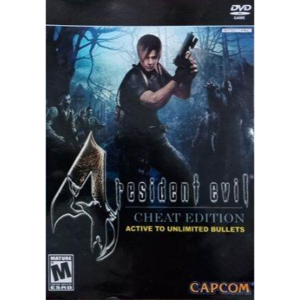 KASET DVD GAME PS2: RESIDENT EVIL 4 CHEAT EDITION