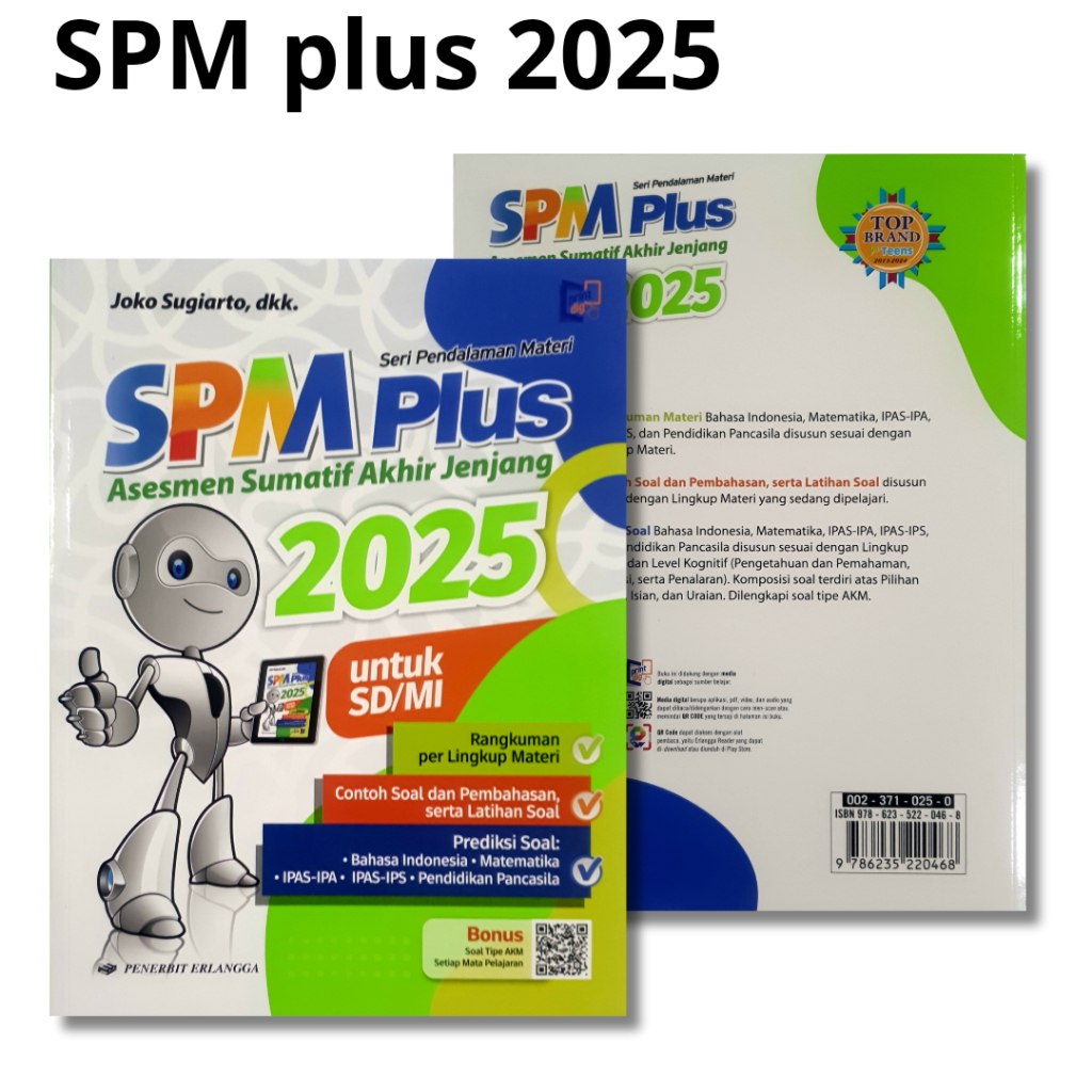 Erlangga - SPM PLUS SD 2024 & SPM PLUS 2025